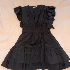 NWOT Ulla Johnson Kiri Dress Black Size 6